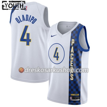 Dječji NBA Dres Indiana Pacers Victor Oladipo 4 Nike 2019-20 City Edition Swingman